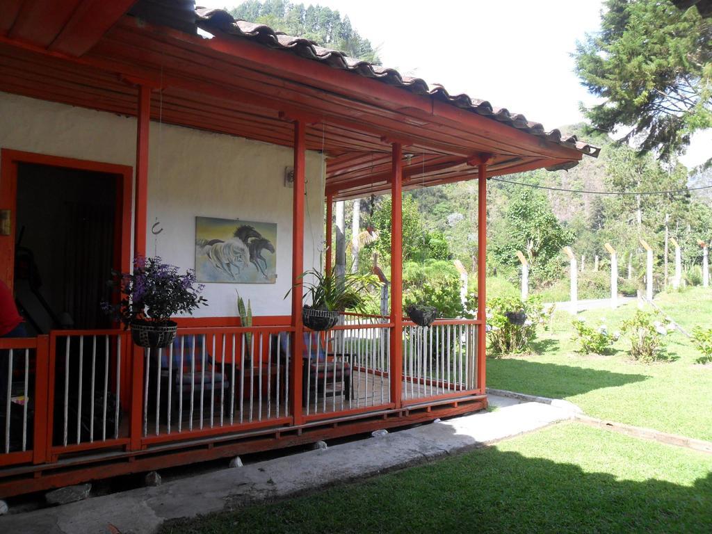 Hostal Rio Arabia - Valle De Cocora Hotel 萨兰托 外观 照片