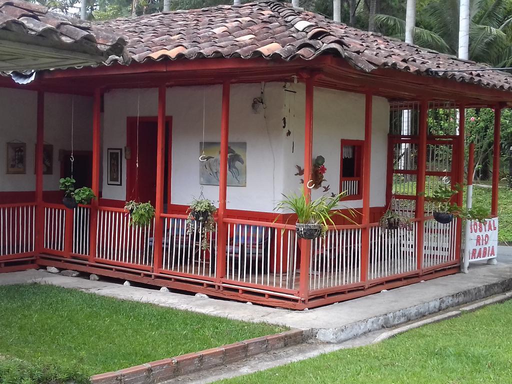 Hostal Rio Arabia - Valle De Cocora Hotel 萨兰托 外观 照片